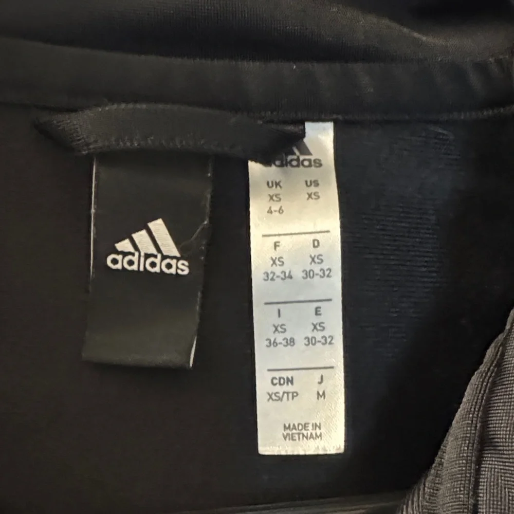 Adidas Black Jacket with White Accents - Picture 3 of 8